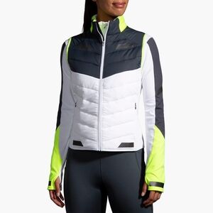 Brooks NWT Run Visible Insulated Vest Reflective Running